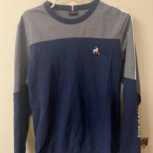 Le Coq Sportif Navy Sweatshirt Size M